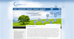 Desktop Screenshot of carbonomicsonline.com