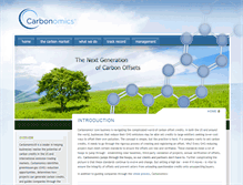 Tablet Screenshot of carbonomicsonline.com